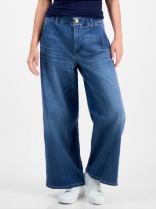 Democracy Denim - Democracy Wide Leg Jeans in Classic Blue